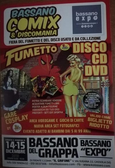 Bassano Comix locandina Bassano Comix locandina