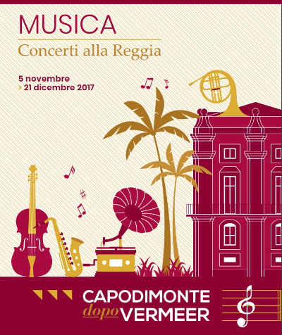 Concerti alla Reggia nell'ambito della rassegna Capodimonte dopo Vermeer, dal 5 novembre al 21 dicembre 2017. © Museo e Real Bosco di Capodimonte.