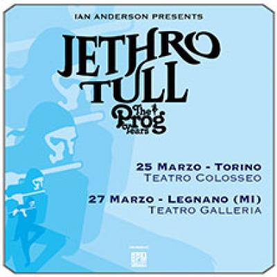 Jethro Tull locandina The Prog Years