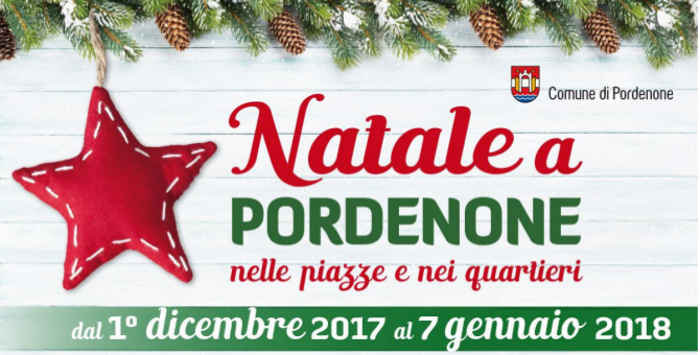 Mercatino di Natale in Piazza XX Settembre a Pordenone, dal 01 dicembre 2017 al 07 gennaio 2018. © Comune di Pordenone.
