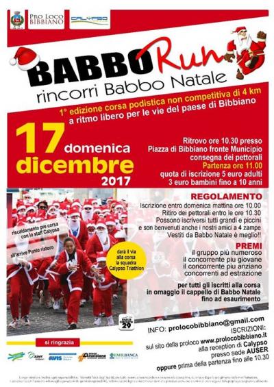 Babbo Run 2017 - Bibbiano