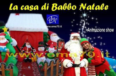 la casa di Babbo Natale