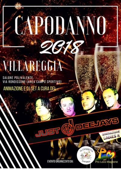 Capodanno 2018 Villareggia - locandina