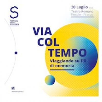 Via col tempo - locandina dello spettacolo Via col tempo - locandina dello spettacolo