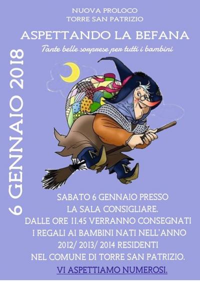 Aspettando la Befana2018 - Torre San Patrizio Aspettando la Befana2018 - Torre San Patrizio