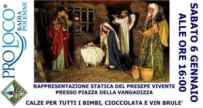 Rappresentazione statica del Presepe Vivente Rappresentazione statica del Presepe Vivente