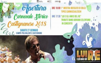 Lui e gli amici del Re al Carnevale di Castignano 2018 Lui e gli amici del Re al Carnevale di Castignano 2018