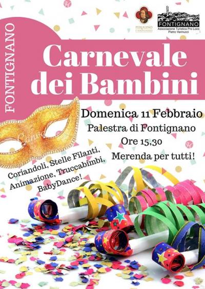 Carnevale dei bambini a Fontignano Carnevale dei bambini a Fontignano