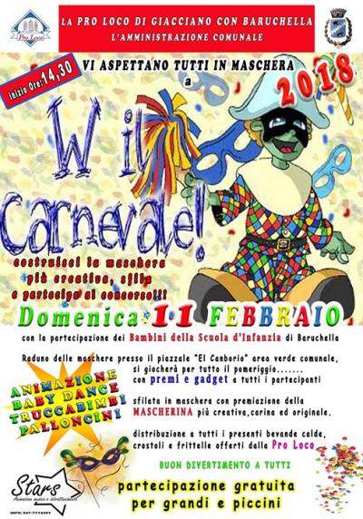 W il Carnevale baruchella 2018