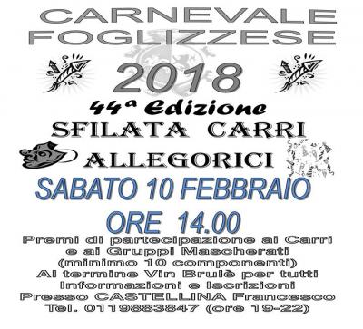 Carnevale Foglizzo 2018 Carnevale Foglizzo 2018