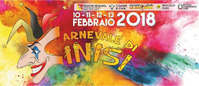 Carnevale di Cinisi 2018 dal 10 al 13 febbraio. © Carnevale di Cinisi