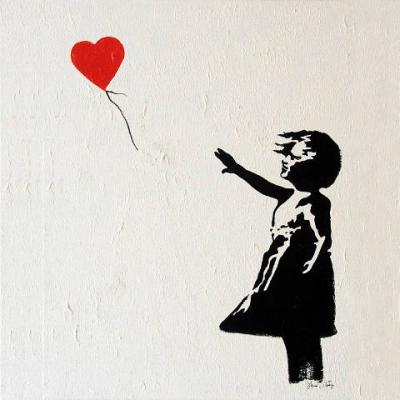 Banksy, Bambina con palloncino