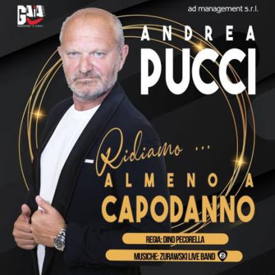 Andrea Pucci, locandina spettacolo di capodanno 2022