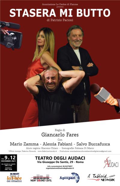 locandina di Stasera mi butto - Mario Zamma, Alessia Fabiani, Salvo Buccafusca