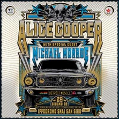 Alice Cooper e Michael Monroe - locandina Milano Summer Festival 2022