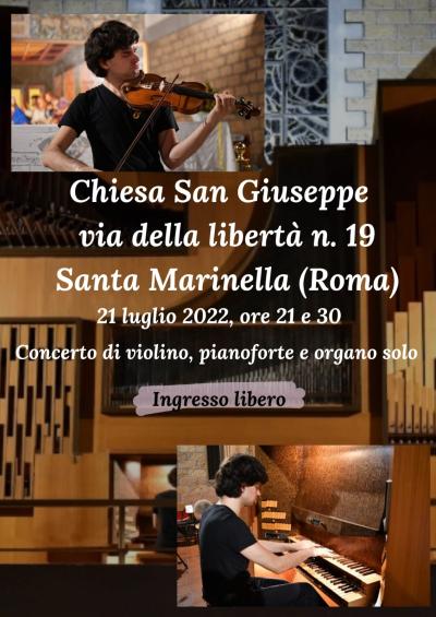Concerto di Stefano Mhanna Santa Marinella - locandina