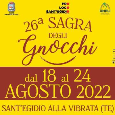 Sagra degli Gnocchi 2022 Sant'Egidio alla Vibrata