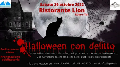 halloween 2022 Ristorante Lion