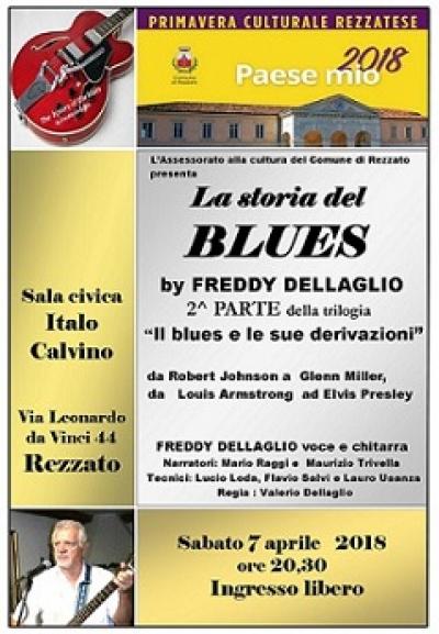 locandina Rrezzato blues story locandina Rrezzato blues story