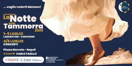La Notte della Tammorra 2025 - manifesto