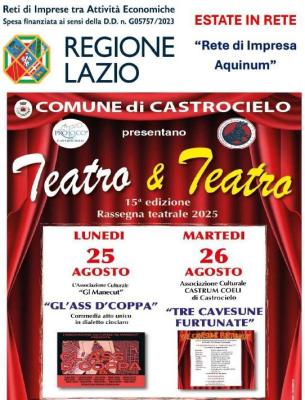 Teatro & Teatro - Castrocielo 2025