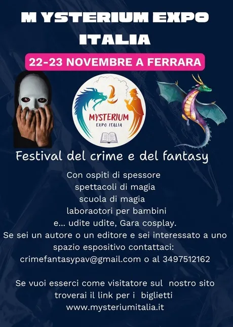 MEI Mysterium Expo Italia 2025 - locandina