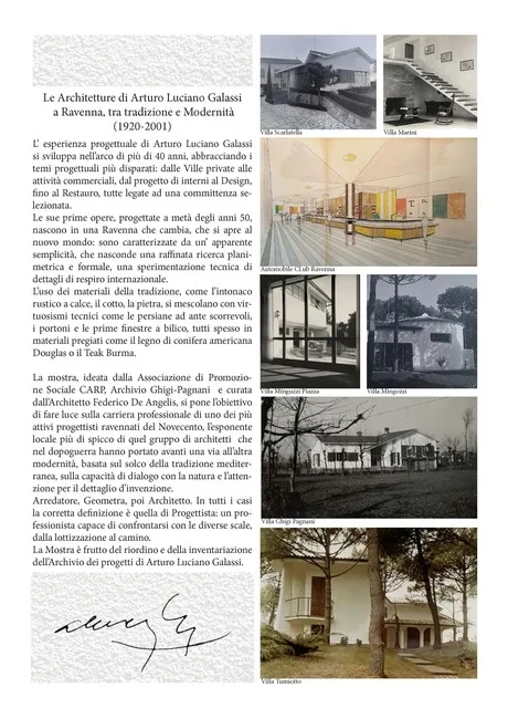 Architetture di Arturo Luciano Galassi