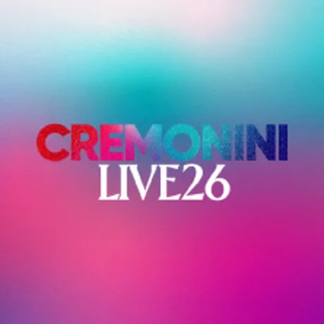 Cesare Cremonini - locandina tuor 2026