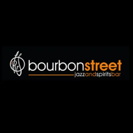 Bourbon Street jazz and spirits bar - logo