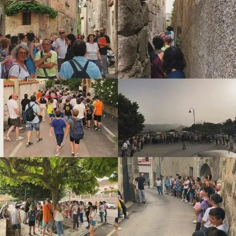 foto con partecipanti spasseggiata