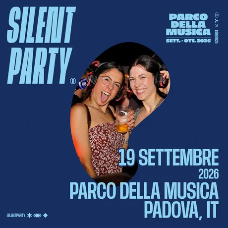 silent party padova 19 settembre 2026