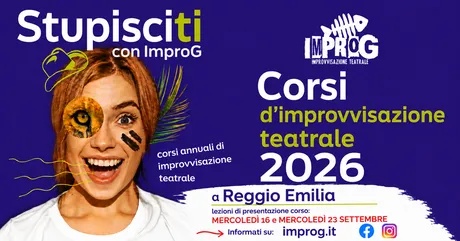 Corsi improvvisazione teatrale - improg Reggio Emilia