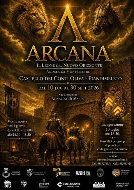 Arcana Piandimeleto 2026 - locandina