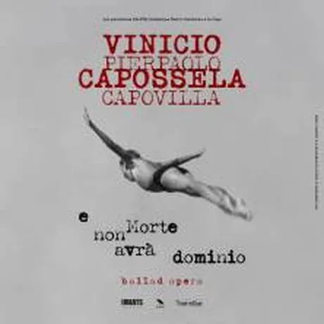 e morte non avrÃ  dominio - locandina concerto Capossela Capovilla 
