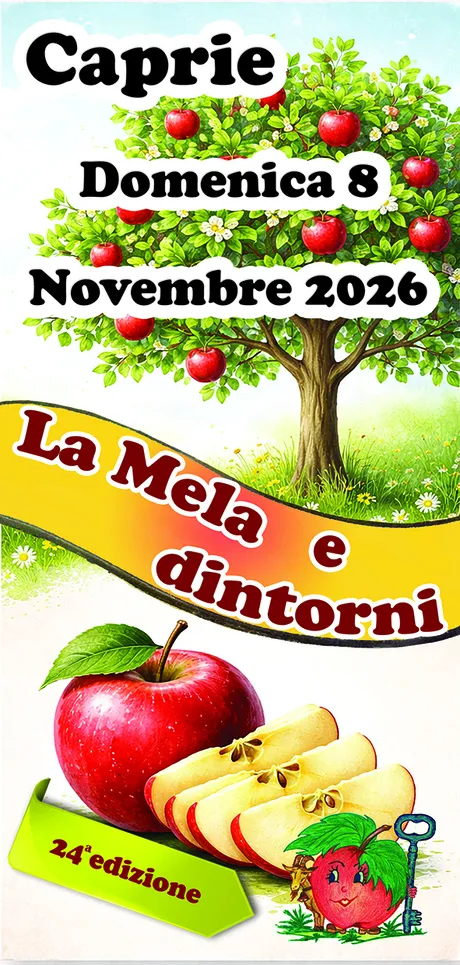 locandina La Mela e Dintorni - Caprie 2026