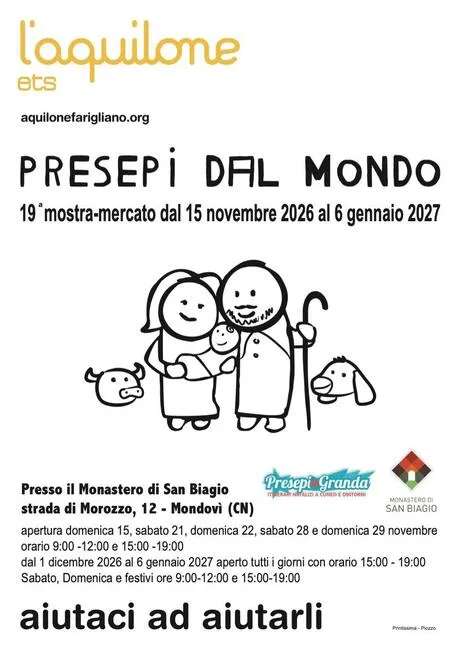 Presepi dal Mondo locandina 2026