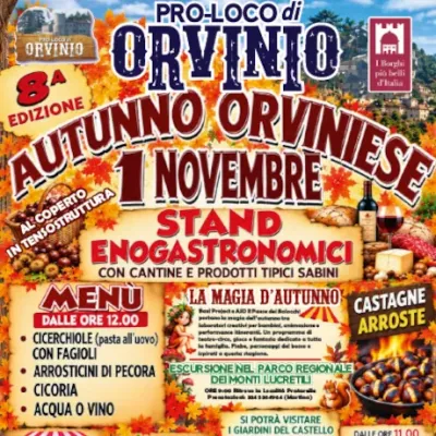Autunno Orvienese 2026 - locandina