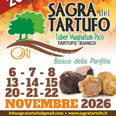 sagra tartufo Sant' Agostinano nov 2026 - locandina
