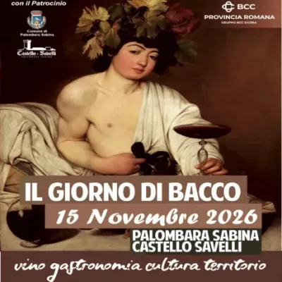 il giorno di Bacco, Palombara Sabina 2026 - locandina