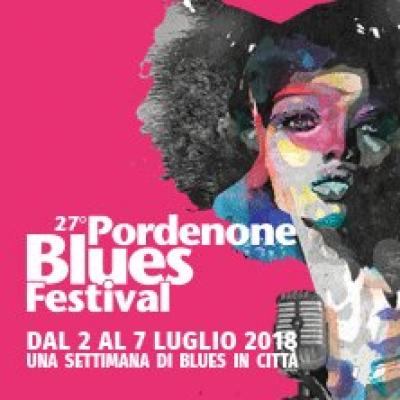 Pordenone Blues Festival 2018, locandina