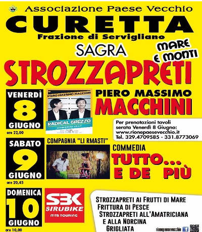 sagra degli strozzapreti mari e monti sagra degli strozzapreti mari e monti