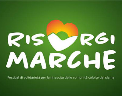 RisorgiMarche, Festival di Solidarietà per le comunità colpite dal sisma nel 2016. RisorgiMarche, Festival di Solidarietà per le comunità colpite dal sisma nel 2016.