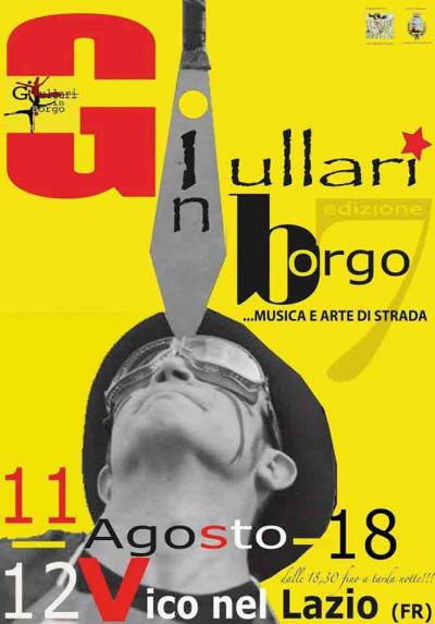 Giullari in borgo, locandina 2018 Giullari in borgo, locandina 2018
