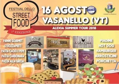 street food Vasanello, locandina street food Vasanello, locandina