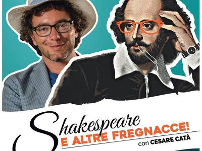 Shakespeare e altre fregnacce! con Cesare Catà. Alla Rocca Tiepolo di Porto San Giorgio (FM) il 25 agosto 2018. © Produzioni Lagrù / Magical Afternoon. Shakespeare e altre fregnacce! con Cesare Catà. Alla Rocca Tiepolo di Porto San Giorgio (FM) il 25 agosto 2018. © Produzioni Lagrù / Magical Afternoon.