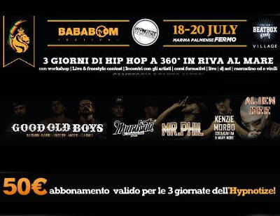 Hypnotize Hip Hop Festival - Bababoom Festival