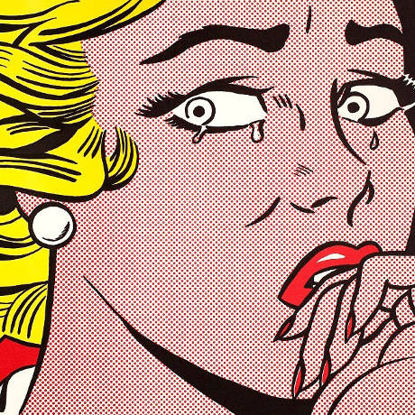 Roy Lichtenstein - Crying Girl, 1963 - © Estate of Roy Lichtenstein Magnani-Rocca - Kreativehouse SIAE 2018