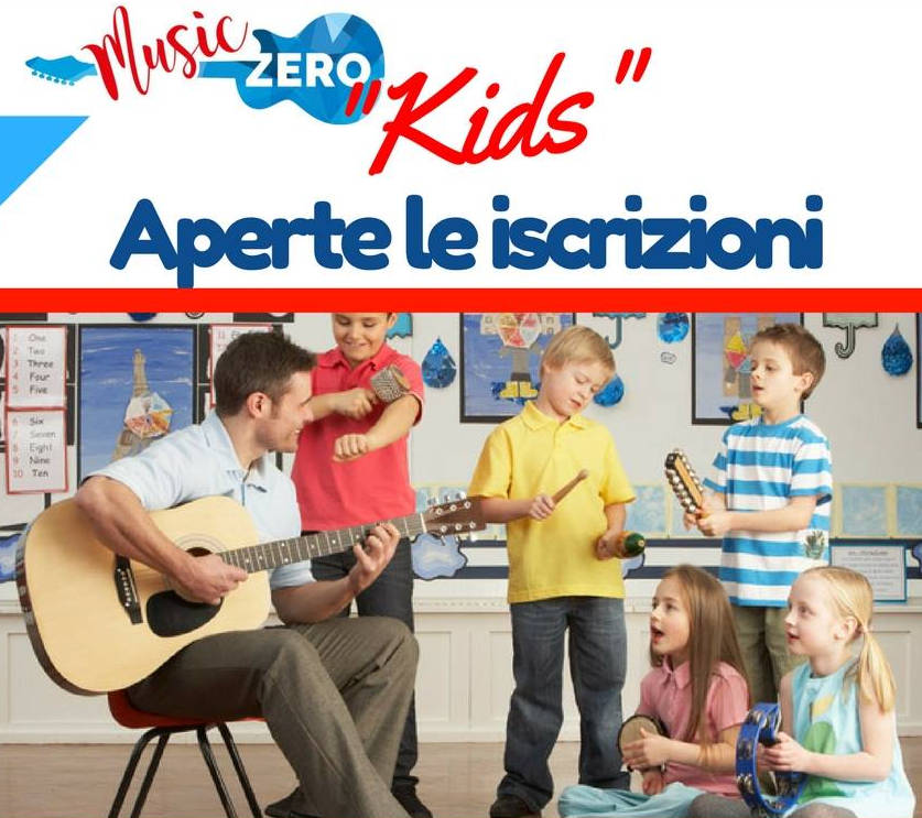 foto bambini al music zero kids