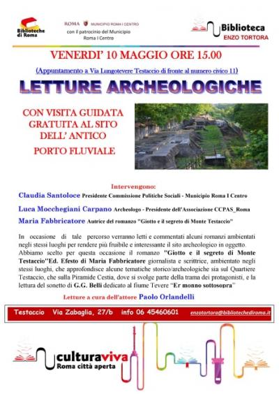 locandina "Letture archeologiche"