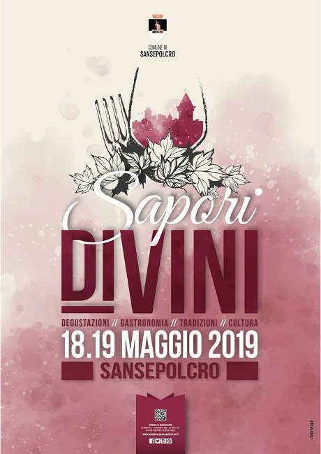 Sapori DiVini 2019. Sansepolcro, 18-19 maggio 2019. © Sapori DiVini / Comune di Sansepolcro.